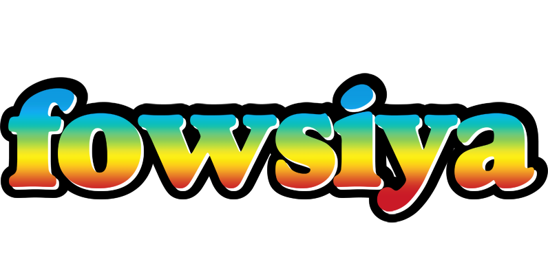 Fowsiya color logo