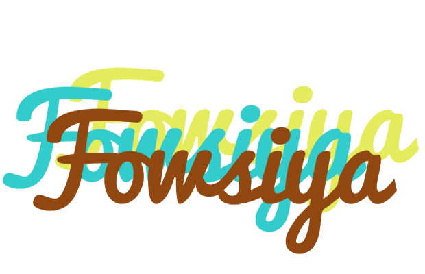Fowsiya cupcake logo