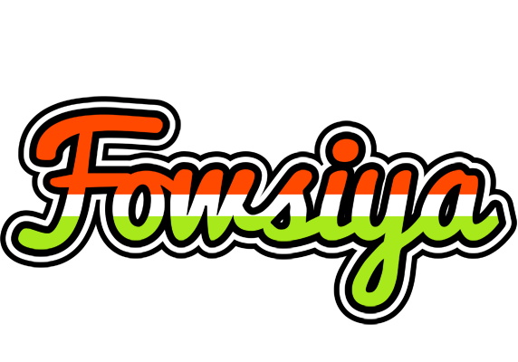 Fowsiya exotic logo