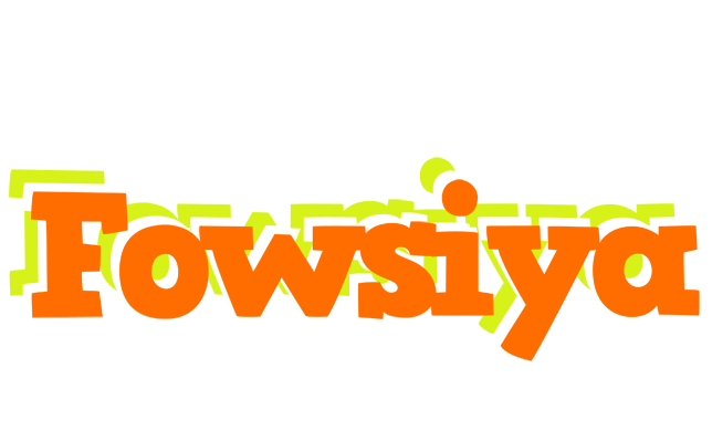 Fowsiya healthy logo