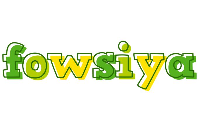 Fowsiya juice logo