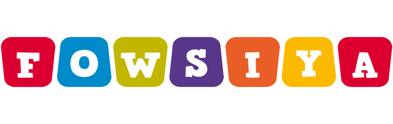Fowsiya kiddo logo