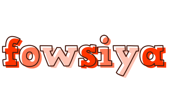 Fowsiya paint logo