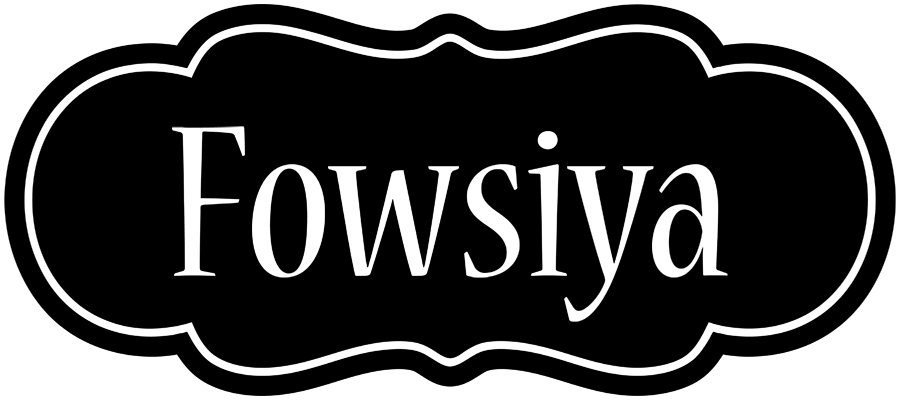 Fowsiya welcome logo