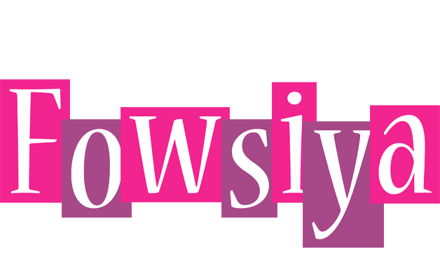Fowsiya whine logo