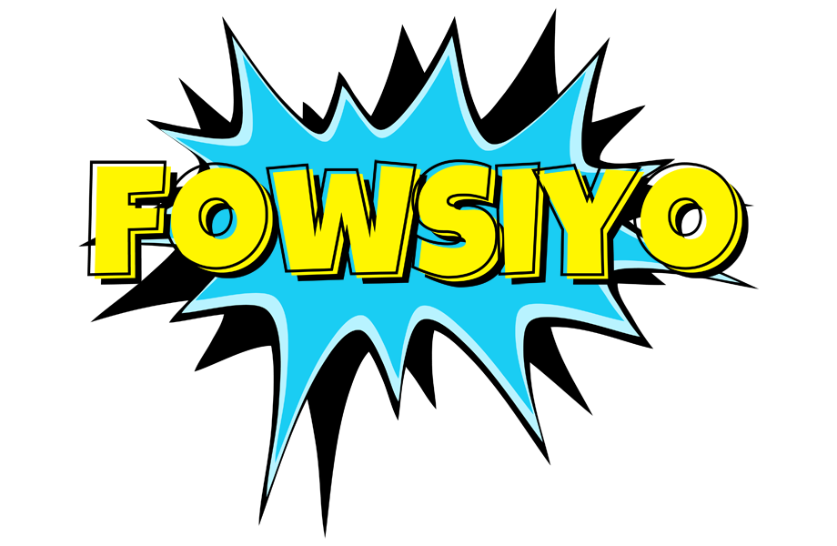 Fowsiyo amazing logo