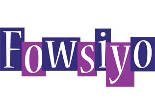 Fowsiyo autumn logo