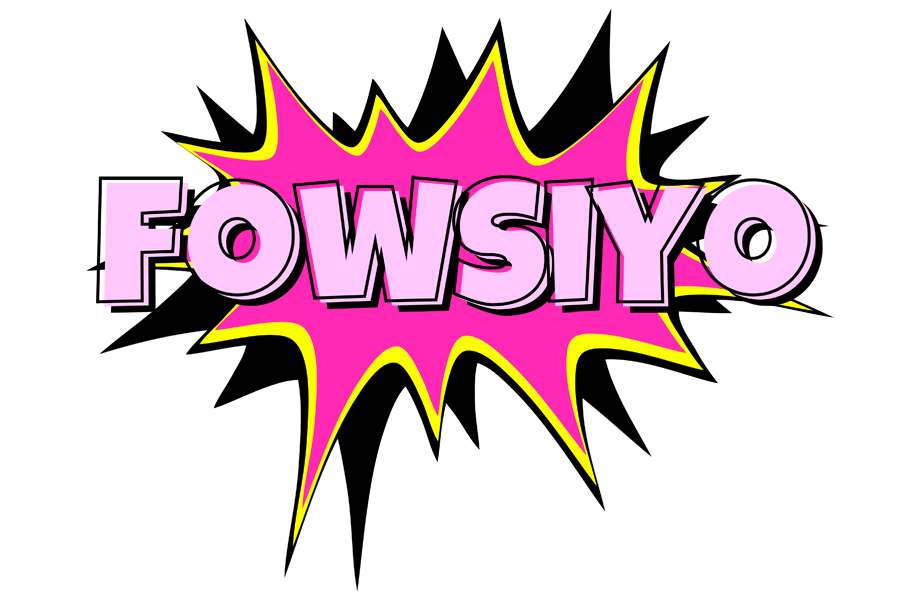 Fowsiyo badabing logo