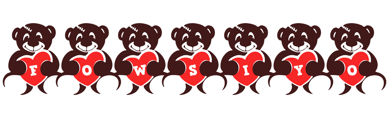 Fowsiyo bear logo