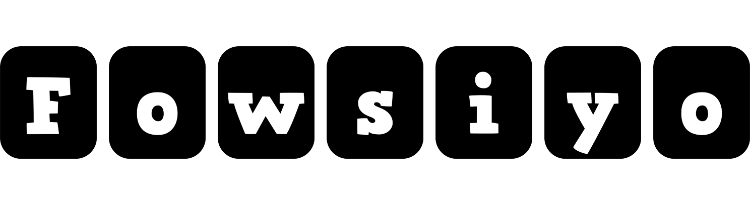 Fowsiyo box logo