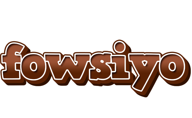 Fowsiyo brownie logo