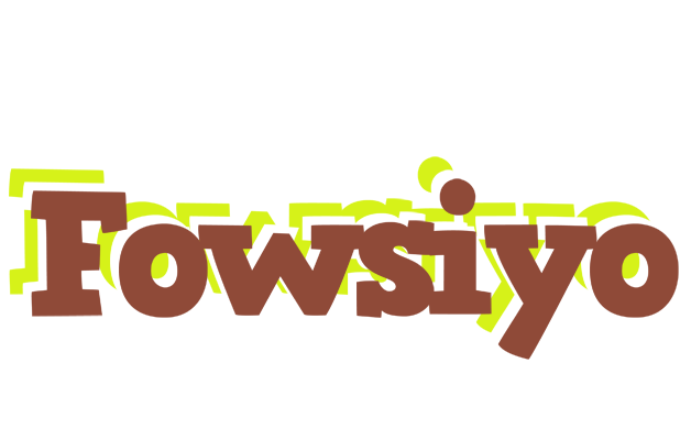 Fowsiyo caffeebar logo
