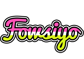 Fowsiyo candies logo