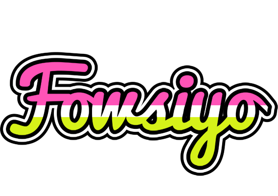 Fowsiyo candies logo