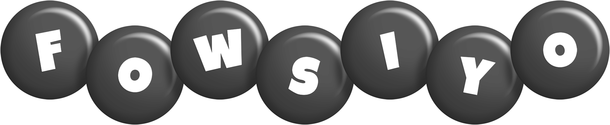 Fowsiyo candy-black logo