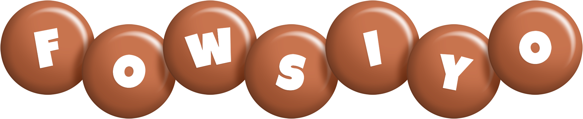 Fowsiyo candy-brown logo