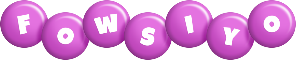 Fowsiyo candy-purple logo