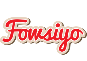 Fowsiyo chocolate logo