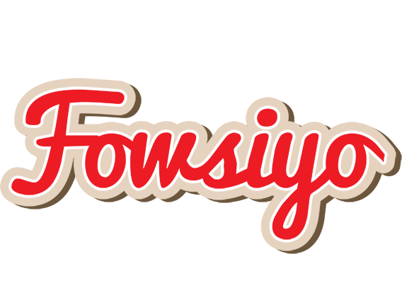 Fowsiyo chocolate logo
