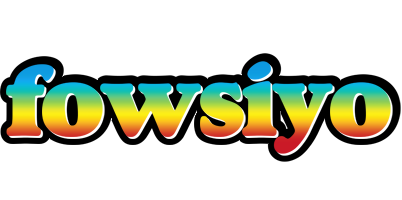 Fowsiyo color logo