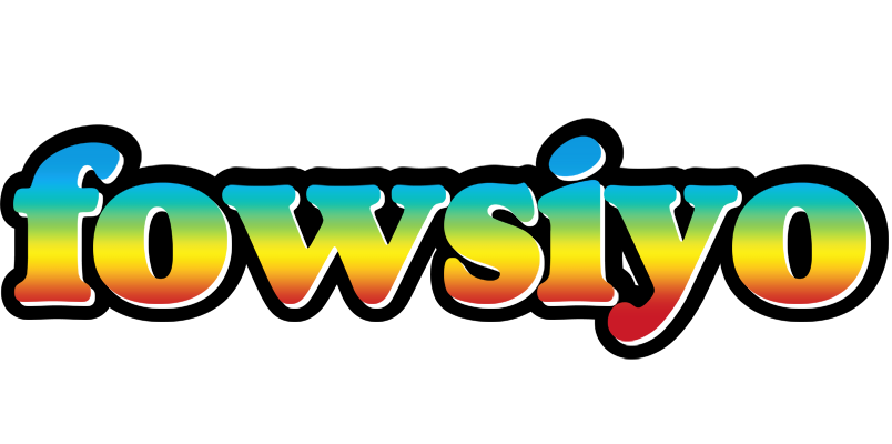 Fowsiyo color logo