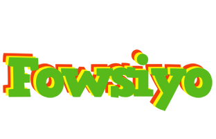 Fowsiyo crocodile logo