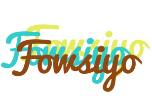 Fowsiyo cupcake logo