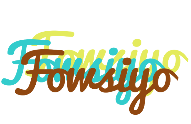 Fowsiyo cupcake logo