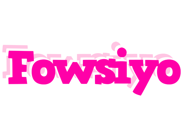 Fowsiyo dancing logo