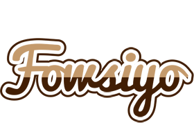 Fowsiyo exclusive logo