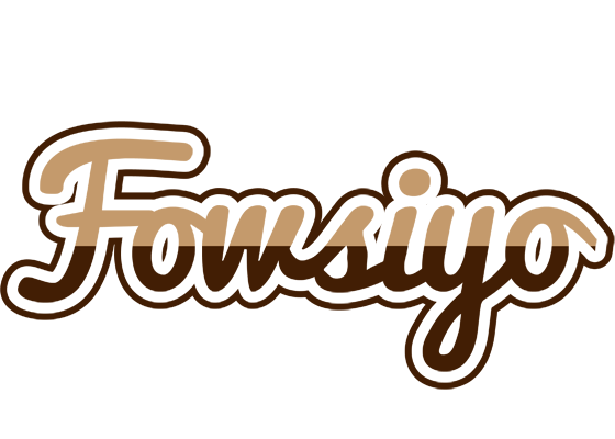 Fowsiyo exclusive logo