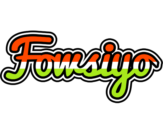 Fowsiyo exotic logo
