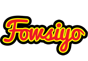 Fowsiyo fireman logo