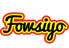 Fowsiyo flaming logo