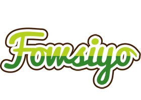 Fowsiyo golfing logo