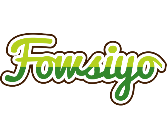Fowsiyo golfing logo