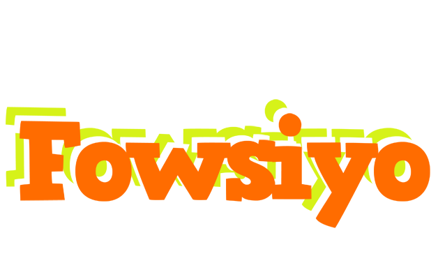 Fowsiyo healthy logo