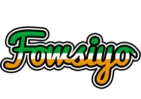 Fowsiyo ireland logo