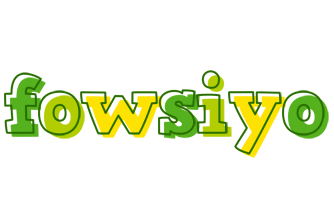 Fowsiyo juice logo