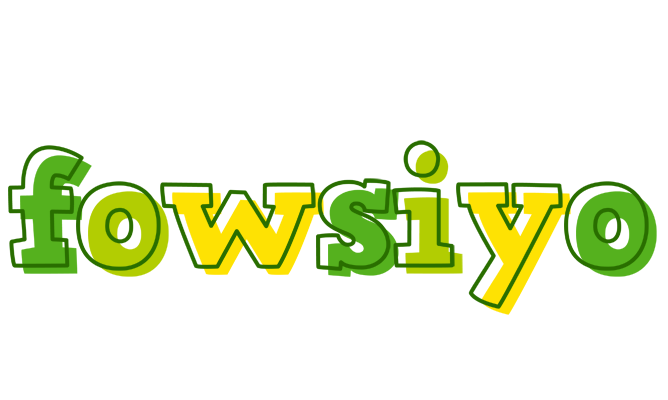 Fowsiyo juice logo