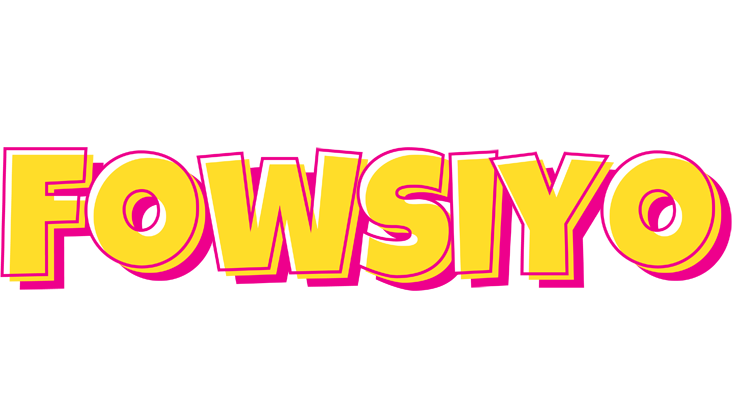 Fowsiyo kaboom logo