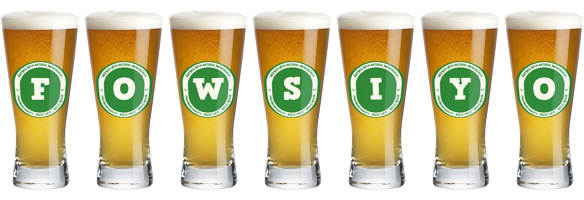 Fowsiyo lager logo