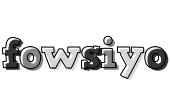 Fowsiyo night logo