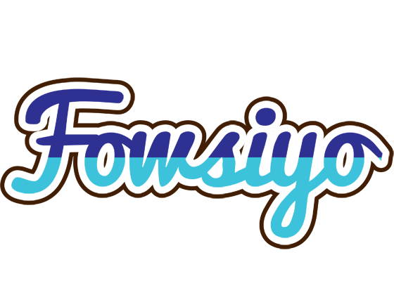 Fowsiyo raining logo