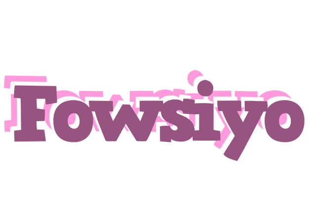 Fowsiyo relaxing logo