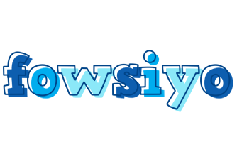 Fowsiyo sailor logo