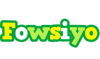 Fowsiyo soccer logo