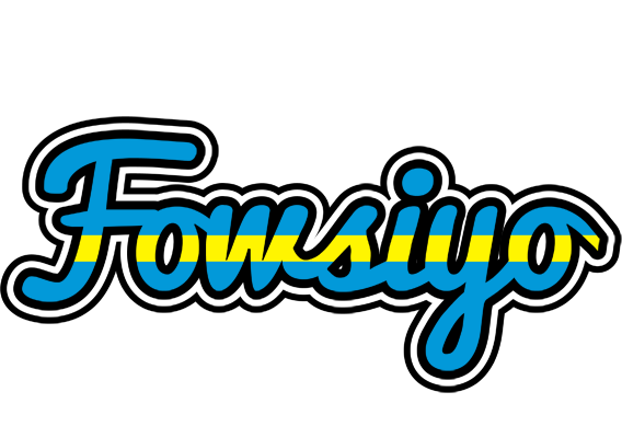 Fowsiyo sweden logo