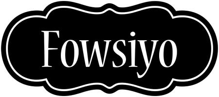 Fowsiyo welcome logo