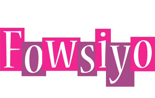 Fowsiyo whine logo